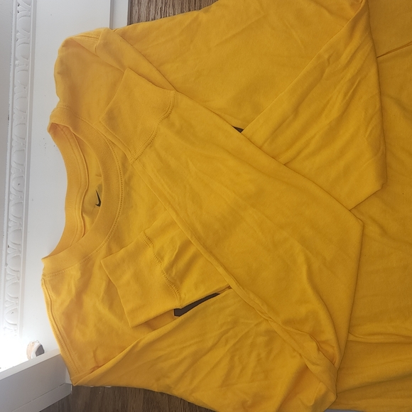 Nike Tee LSU Track & Field Yellow and Purple Long Sleeve T-Shirt Small - Picture 5 of 8